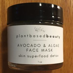 Plant Based Beauty Avocado & Algae Face Mask - NEW!